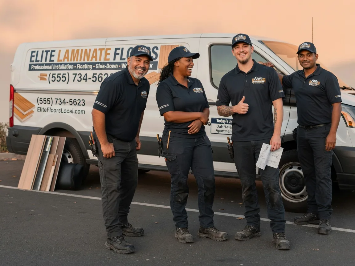 Laminate flooring installation company in Ojibwa, WI